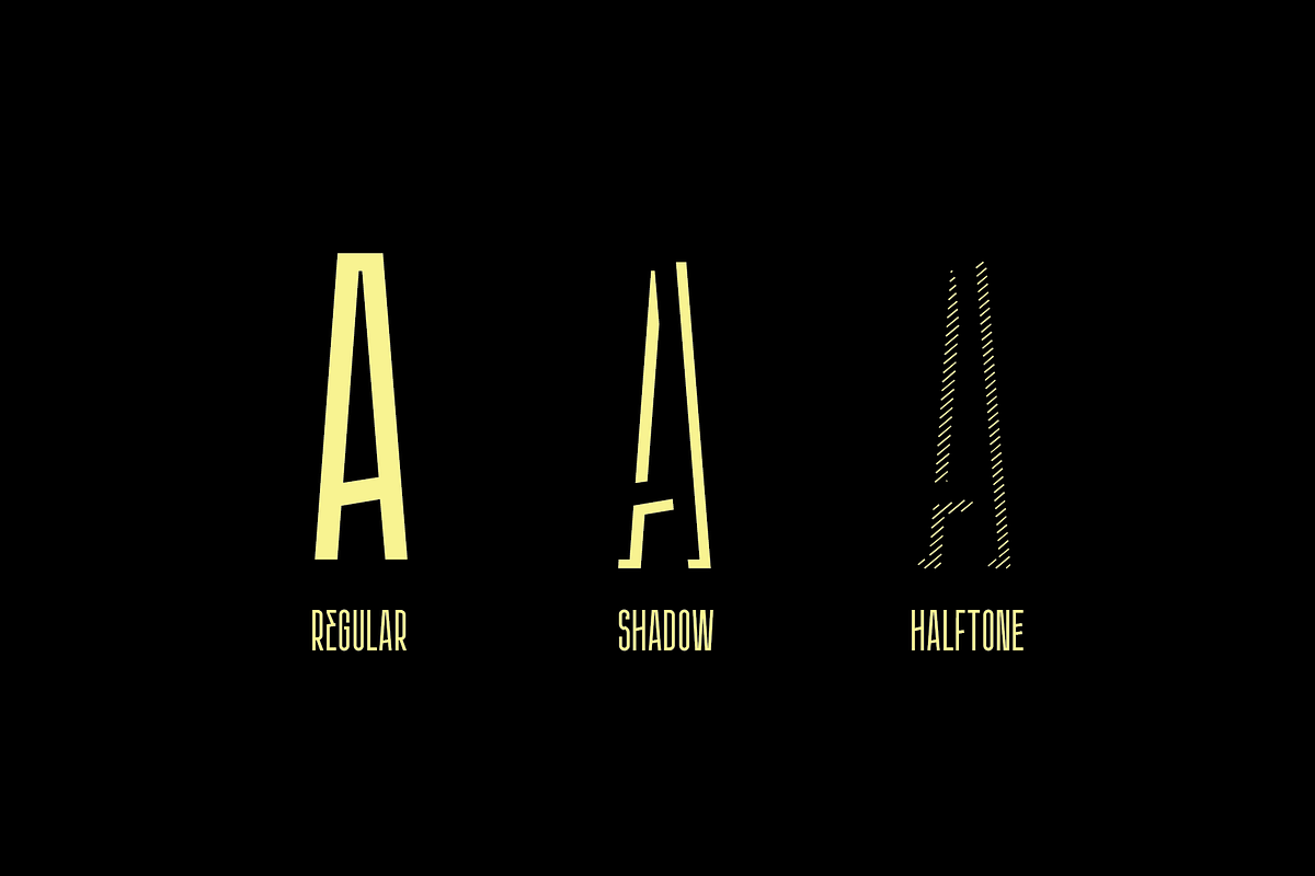 Domek — Modern Font for Logo preview 3