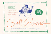 Salt Waves Modern Handwritten Font, a Script Font by stylishtype.co (Thumbnail 1 of 20)