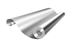 Roll of Aluminum Foil Perfect, a Food Illustration by Things for designers