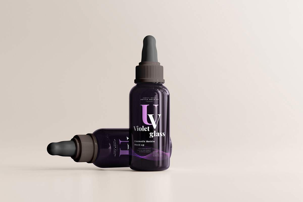 220+ Violet Glass Mock-up Bundle, a Cups & Container Mockup by pmvch (Photo 50 of 199)