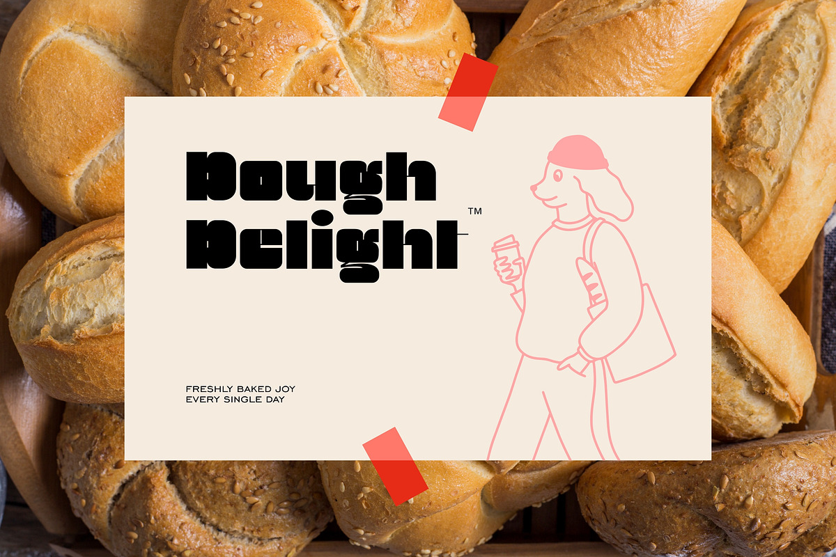 Mict Rush - Unique Retro Bold Font, a Font by Imoodev (Photo 3 of 5)