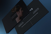 Minimal Black Business Card, a Business Card Template by Marvel (Thumbnail 3 of 5)