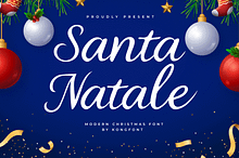 Santa Natale – Modern Christmas Font