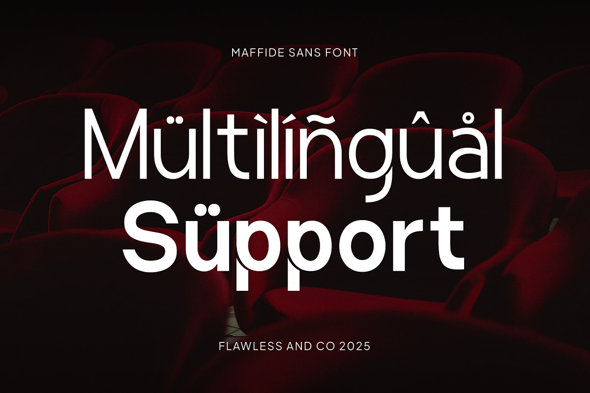 Maffide - Sans Serif Family Font, a Sans Serif Font by Flawless And Co (Photo 10 of 10)