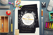 Foliage & Crayon Wedding Invite I, an Invitation Template by The Wedding Shop (Thumbnail 3 of 6)