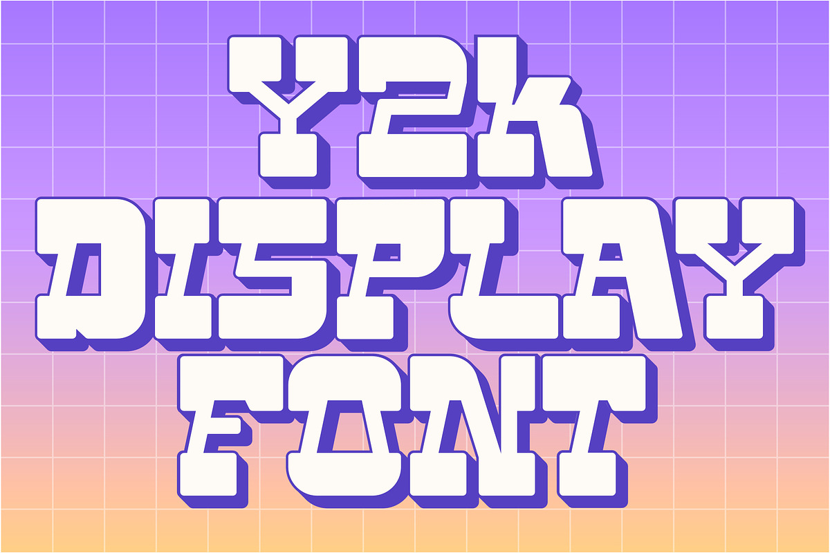 Keyute - Y2k Display Typeface, a Symbol Font by Dryy.type (Photo 7 of 8)