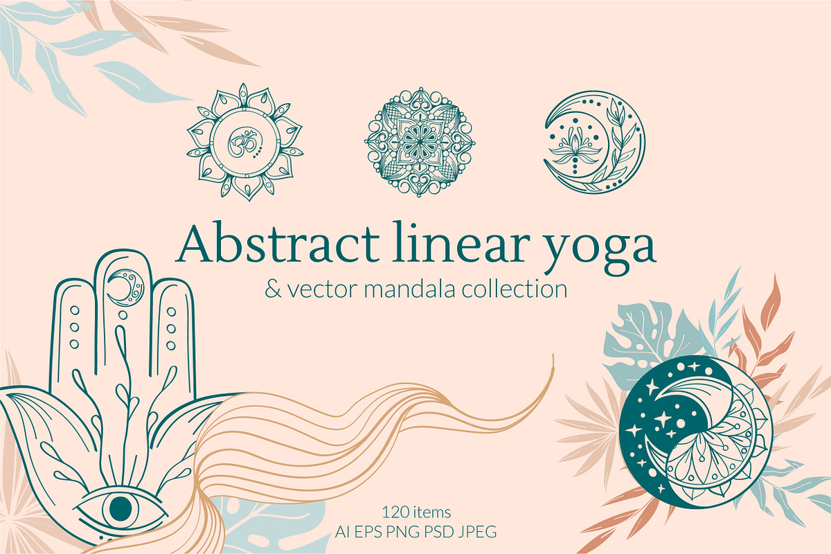 Summer Feminine linear Bundle, an Object Graphic by Tatyana_Zenartist (Photo 4 of 13)