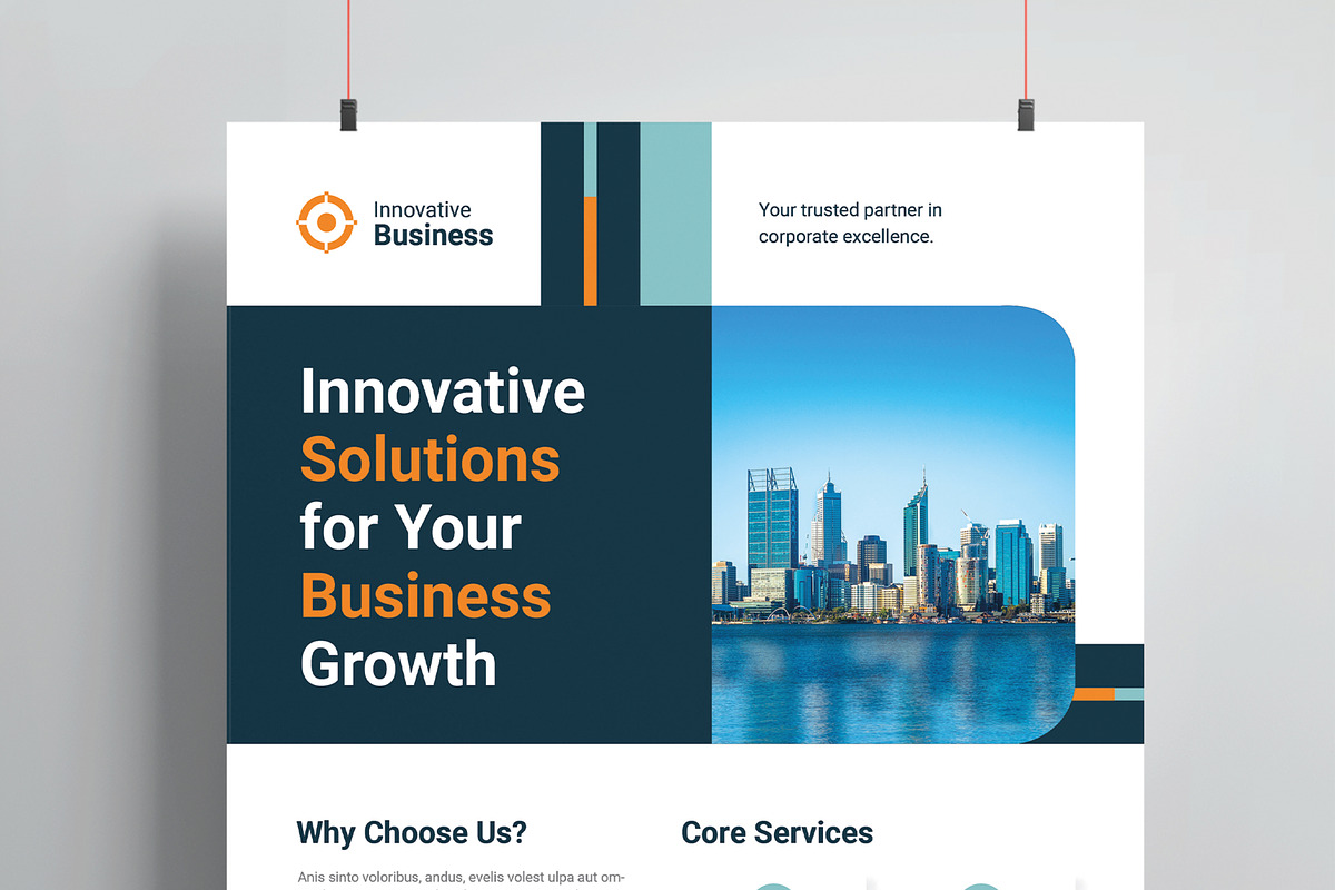 Corporate Business Flyer Design preview 2