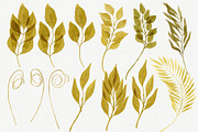 Watercolor Autumn Leaves Bundle, an Illustration by Helga Wigandt (Thumbnail 10 of 18)
