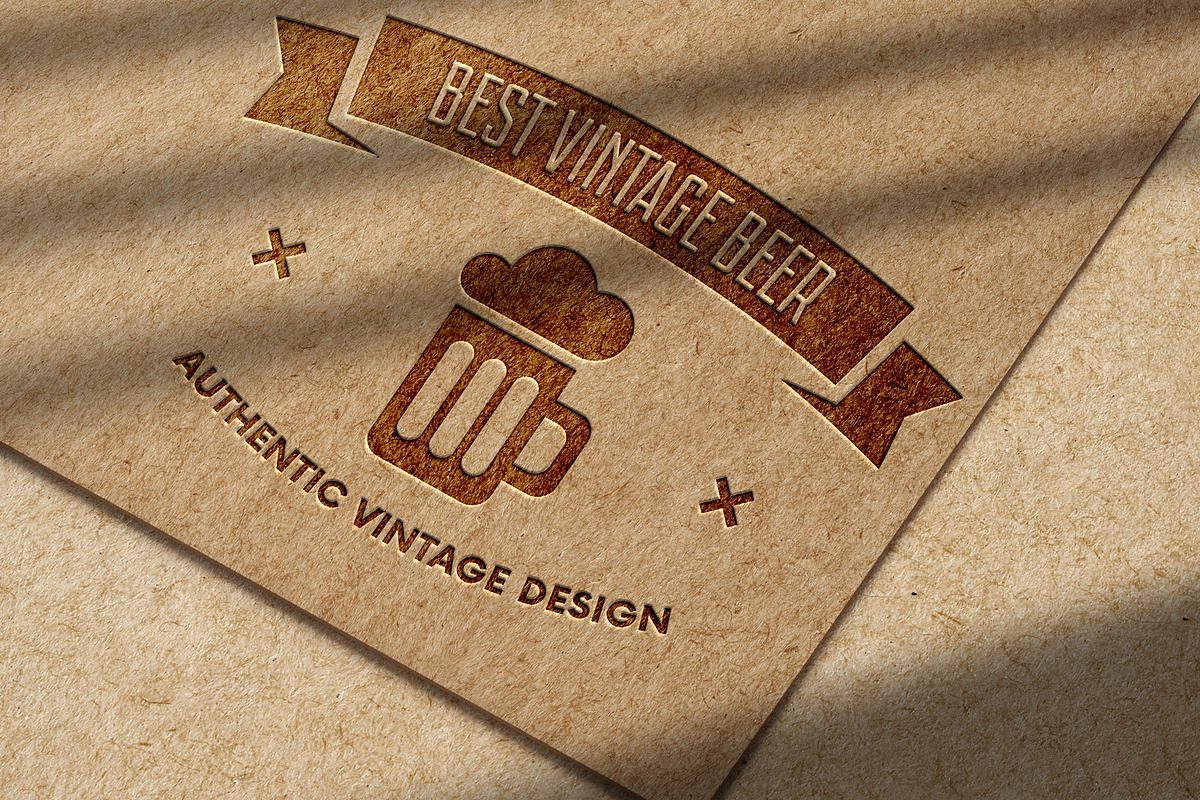 Retro Labels Set 4, a Branding & Logo Template by DCD Vector Co. (Photo 10 of 10)
