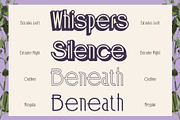 Jerio 3D, a Sans Serif Font by Craft Supply Co. (Thumbnail 4 of 8)