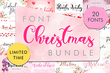 Christmas Font Bundle