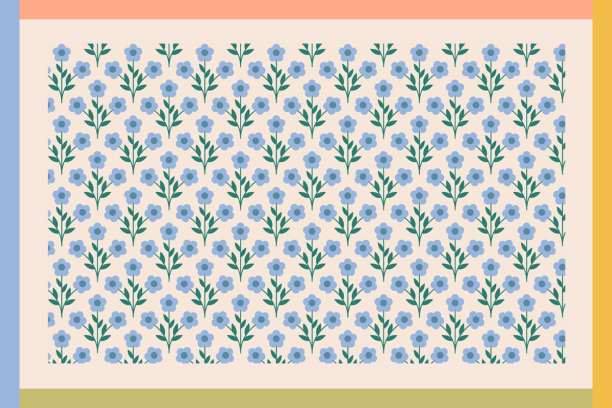 Blossom - Patterns, Shapes & Frames, a Pattern Graphic by Basia Stryjecka (Photo 17 of 35)