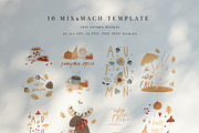 Autumn friends: cozy & cute clip art, an Animal Illustration by Cute Atelier (Thumbnail 5 of 12)