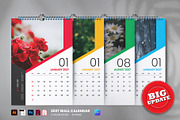 Wall calendar design template, a Stationery Template by Tanmoy Topu (Thumbnail 1 of 5)