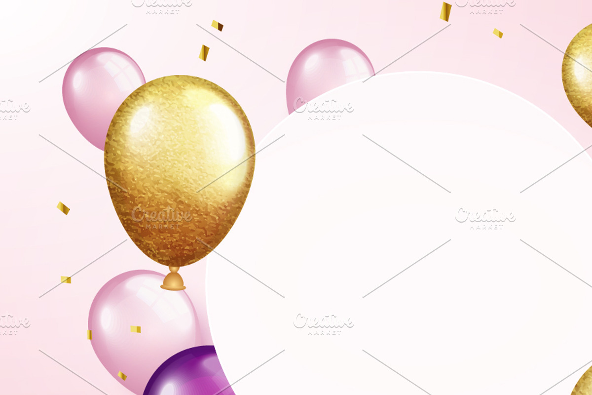 Rose Celebration Or Party Background, a Background Graphic by Black White Mouse Design (Photo 2 of 3)