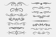 Elegant Flourishes Set, a Decorative Illustration by Gomolach (Thumbnail 2 of 3)