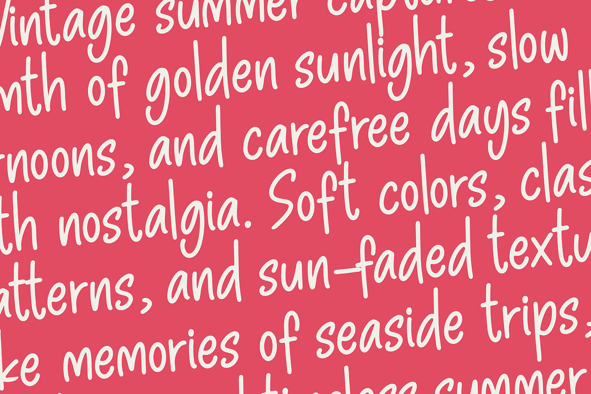 Pinky Doodle Natural Handwritten, a Script Font by Letterena Studios Script (Photo 14 of 20)