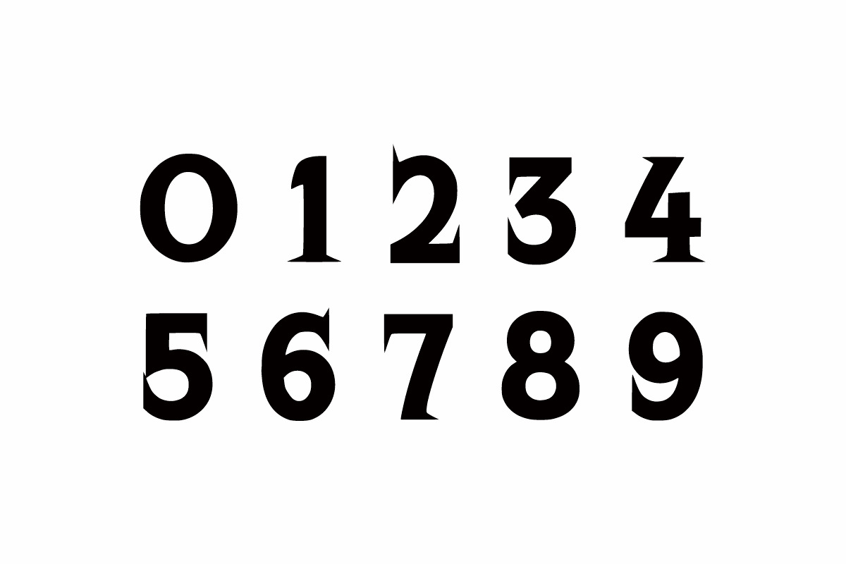 Black Sword, a Font by Fourteen Letter (Photo 5 of 6)