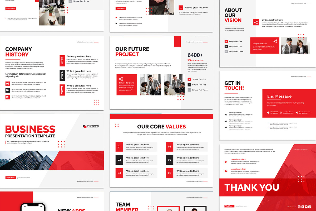 Business Plan Presentation Template, a Presentation Template by creative-mint (Photo 7 of 10)