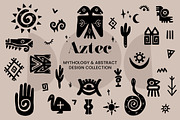 Aztec, Mythology & Abstract, a Decorative Illustration by Camara Design (Thumbnail 1 of 8)
