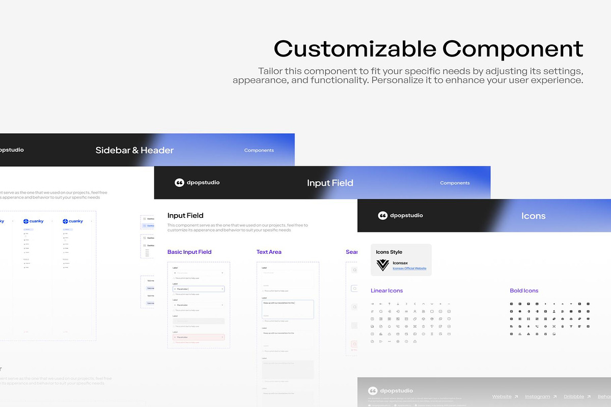 Cuanky - Ecommerce Dashboard UI KIT, an UI Kit Template by Lumina_ui_ux202 (Photo 3 of 7)