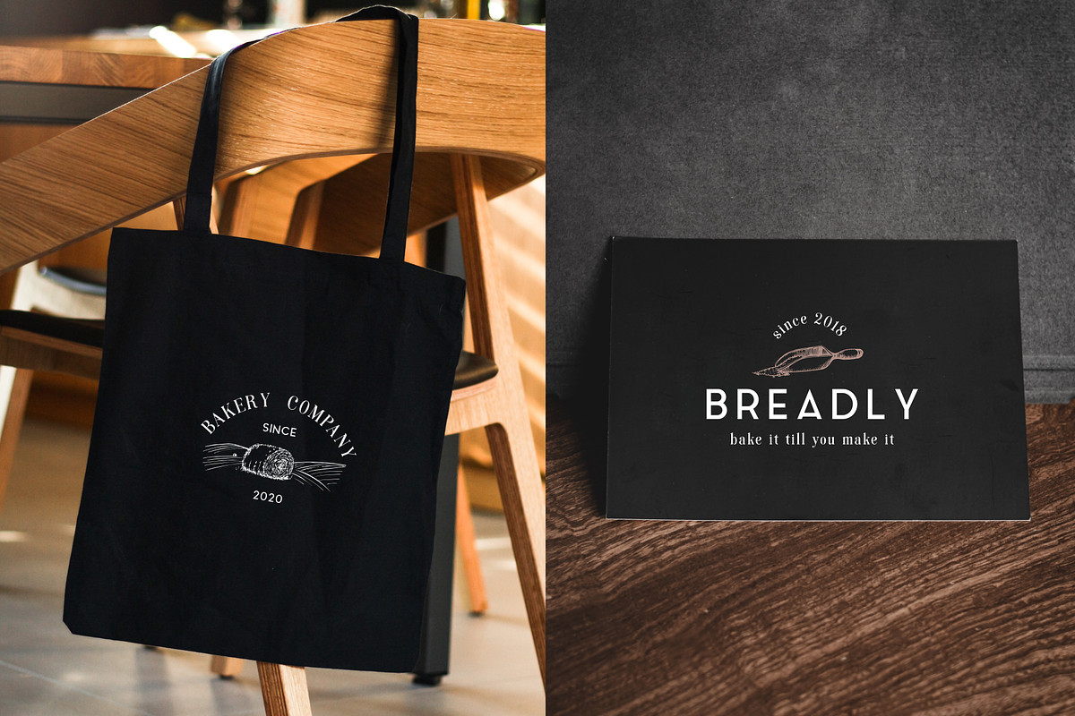 Bakery logo template, a Branding & Logo Template by Chewie Co (Photo 10 of 13)