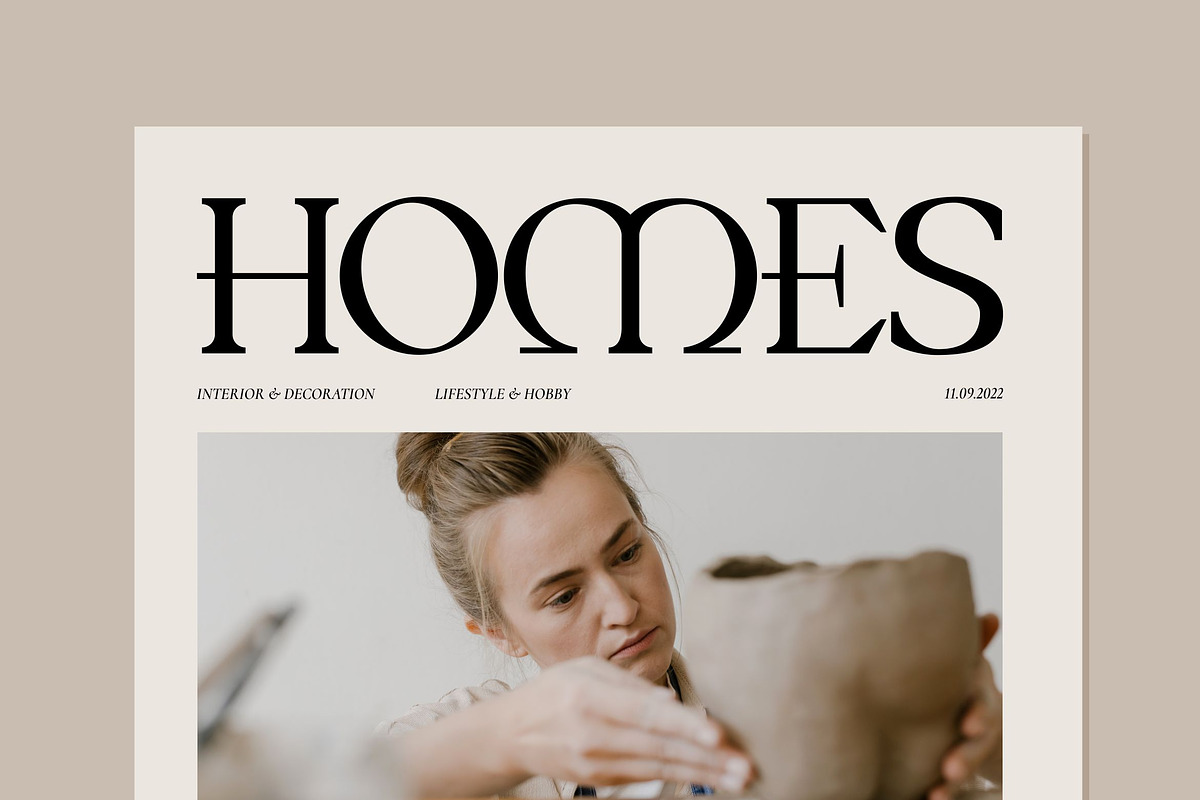 Cedor Gusron - Luxury Serif Typeface, a Serif Font by Imoodev (Photo 4 of 5)