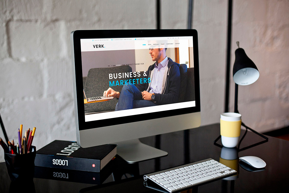 Verk - A Business WordPress Theme, a WordPress Template by PremiumCoding (Photo 1 of 4)