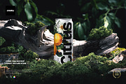 330ml Can Mockup - Forest Nature, a Packaging Mockup by creatsy5 (Thumbnail 1 of 3)