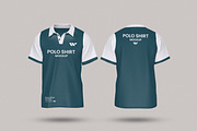 Polo Shirt Mockup, a Shirt Mockup by HanaSaka_Studio (Thumbnail 4 of 4)