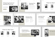 Business Plan Google Slide Template, a Presentation Template by GraphauseProject (Thumbnail 4 of 6)