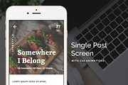 Premium Ionic 1 Theme : Magaza, a HTML Template by Audacitus (Thumbnail 3 of 6)