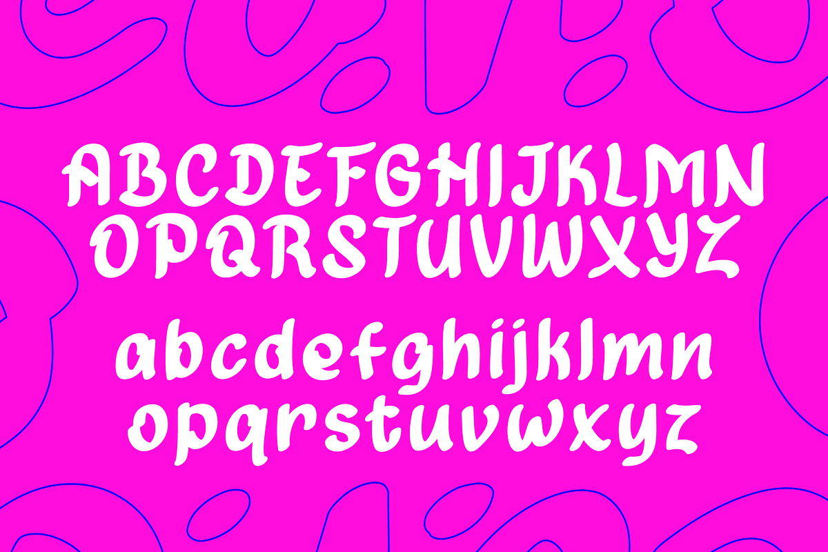 Pedhaz - Display Font, a Handwritten Font by yellowline (Photo 3 of 8)