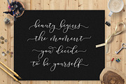 Kamelia Script, a Script Font by Megatype (Thumbnail 2 of 8)