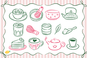 Matcha Lover PNG Clipart Bundle, a Food Illustration by LemonDesign (Thumbnail 2 of 3)
