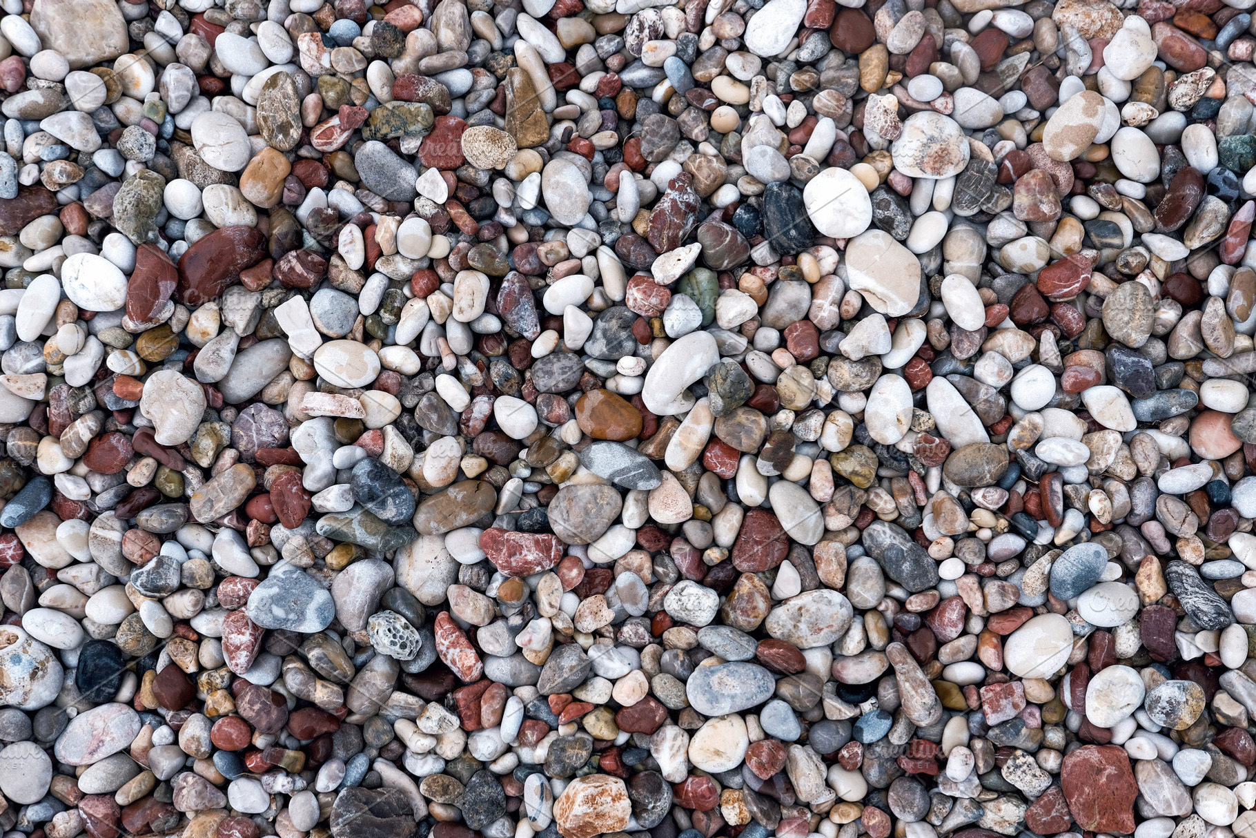 Sea marble stones background, an Abstract Photo by AlexZaitsev