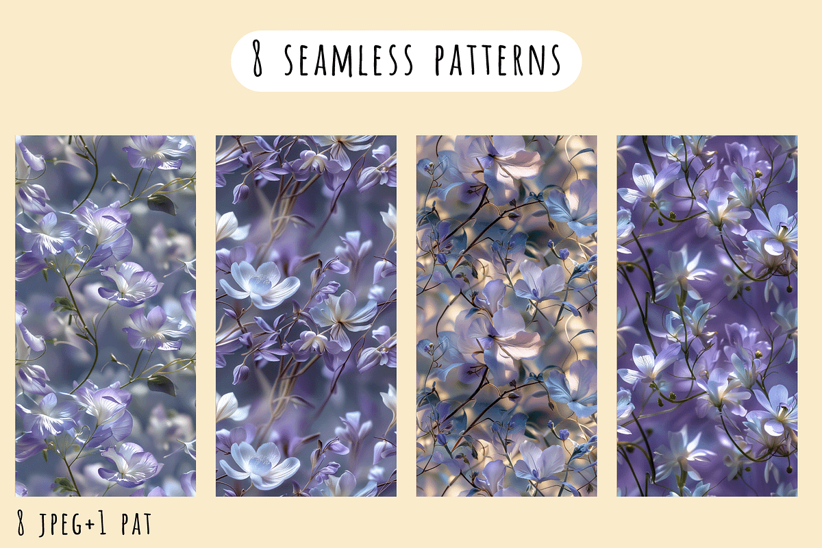 Glowing Spring - Floral Patterns, a Pattern Graphic by Art Sproot (Photo 4 of 6)