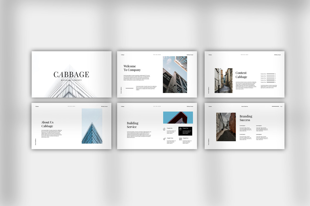 Cabbage Building Presentation Pack, a Presentation Template by Spesifikstd (Photo 6 of 11)