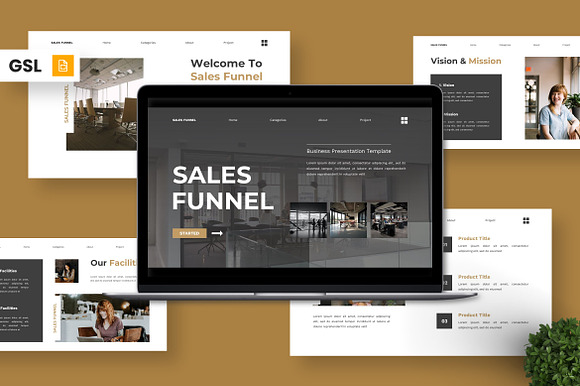 Sales Funnel - Business Google Slide preview 7
