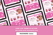 Bright Pink Shopify Theme Store, a Shopify Template by Template Twist Shop (Thumbnail 3 of 8)