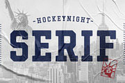 Hockeynight Serif, a Font by XTOPH - Fonts (Thumbnail 1 of 8)