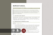 ATS Resume Template | Minimal CV, a Resume Template by Anjum Ilyas (Thumbnail 1 of 7)
