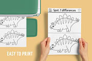 Dinosaur coloring games for kids, an Education Illustration by Lexi Claus (Thumbnail 15 of 17)