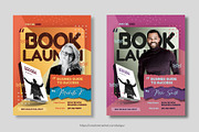Book Launch Flyer Template, a Flyer Template by Satgur Graphic Design (Thumbnail 5 of 7)