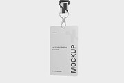 Corporate ID Card Badge Mockup PSD, a Product Mockup by graphypix (Thumbnail 4 of 4)