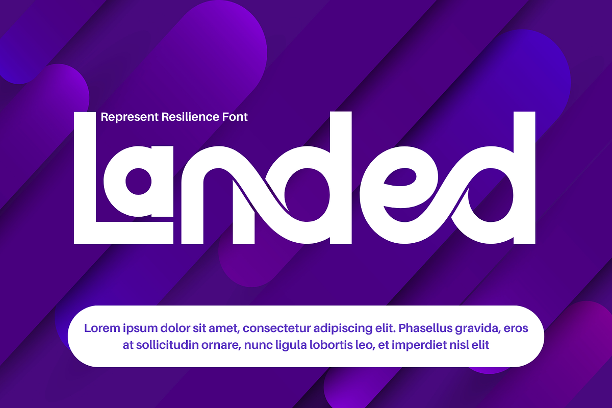 Represent Resilience - Art Deco Font, a Sans Serif Font by 177Studio (Photo 5 of 8)
