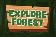 River Adventurer - Block Font, a Sans Serif Font by tokokoo (Thumbnail 7 of 13)