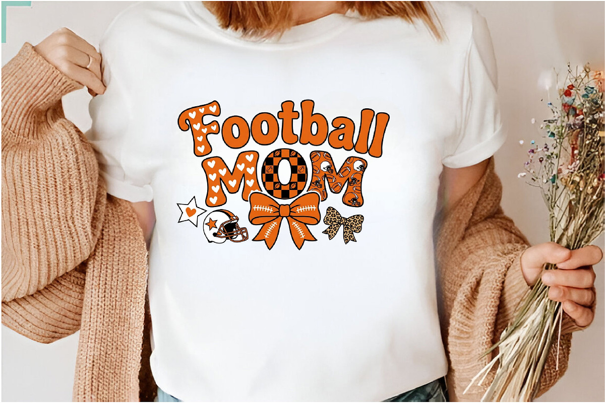 Football Mama Png, Football Mom Png, a Sport Illustration by Designking (Photo 3 of 6)
