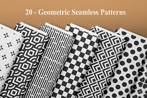 Monochrome Seamless Pattern, a Pattern Graphic by Digital Studio